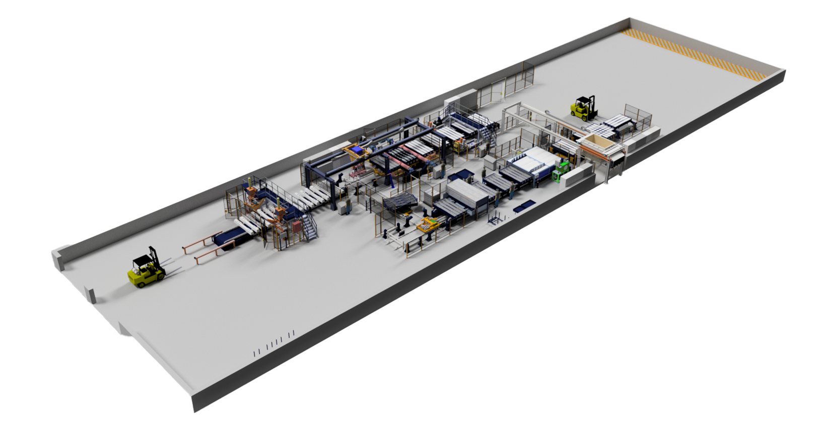 Cavity productie layout België
